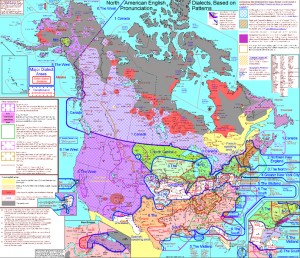 Interactive Map Of North American English Dialects