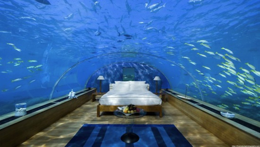 The Conrad Hotel In The Maldives Has The Wickedest Underwater Bedroom 